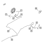 68261902AA - : Brake Tube for Mopar Image