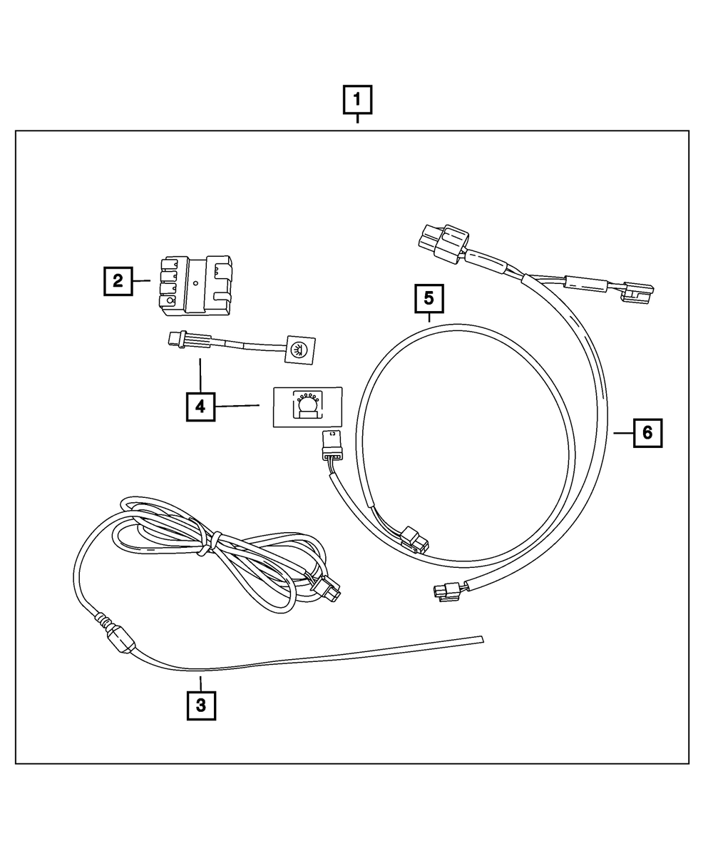 Interior Light Kit - Mopar (82214001)