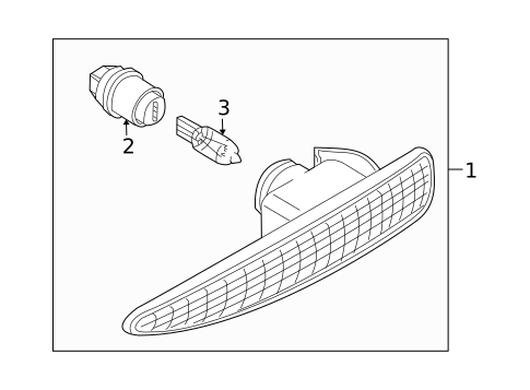 Side Repeater Lamps for 2004 BMW 745i #0
