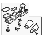 9GT129407L - : Air Cleaner Assembly for Porsche: 911 Image