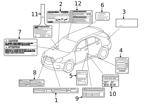 Labels for 2016 GMC Terrain #0