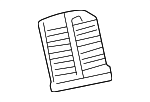 15035314 - Body: Dashboard Air Vent for GM Image