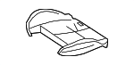 52106994374 - Body: Seat Cushion Pad for BMW: 330e, 330e xDrive, 330i, 330i xDrive, 430i, 430i Gran Coupe, 430i xDrive, 430i xDrive Gran Coupe, i4, M340i, M340i xDrive, M440i, M440i Gran Coupe, M440i xDrive, M440i xDrive Gran Coupe, X3, X4 Image