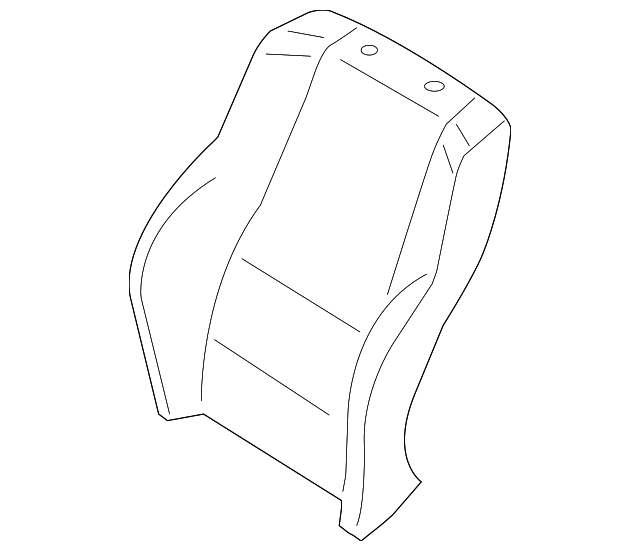 Seat Back Cover - BMW (52-10-5-A1A-FA5)