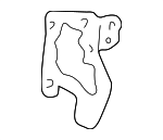 8621189111 - Body: Radio Bracket for Toyota: 4Runner, Tacoma Image