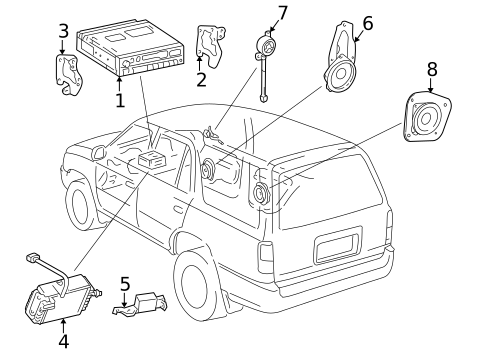 Sound System for 1997 Toyota 4Runner #0