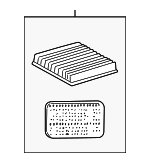 8888020090 - HVAC: Filter for Toyota: Celica Image