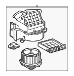 8713020630 - : Blower Assembly for Toyota Image