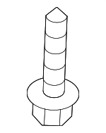 11570498 - Body: Bumper Cover Bolt for GM Image