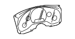 9351155 - Body: Cluster Assembly for Chevrolet: Express 1500, Express 2500, Express 3500 | GMC: Savana 1500, Savana 2500, Savana 3500 Image