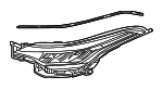 81130F4200 - : 2020-2022 Toyota C-HR - Composite Headlamp Right for Toyota: C-HR Image