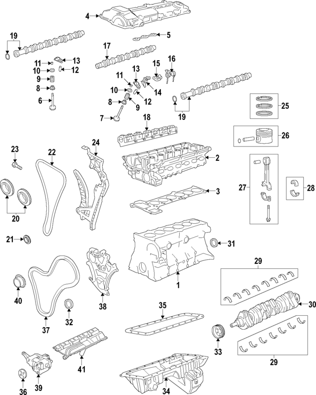 11417590737 - Engine: Engine Oil Pump Pickup Tube for BMW Image