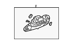 72140S6M003ZA - Body: Handle, Outside for Acura Image