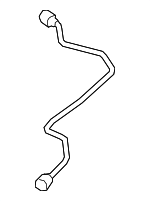 17128653601 - Cooling System: Pipe for BMW: Z4 Image