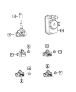 6106169AA - Electrical: Nut for Mopar Image