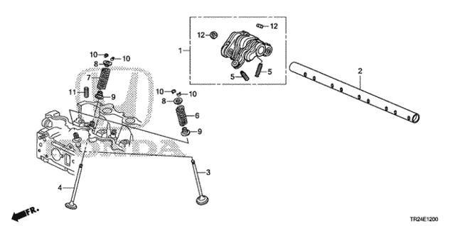 Valve - Rocker Arm for 2012 Honda Civic #0