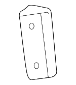 6242748010 - Body: Upper Center Pillar Trim Bracket for Lexus: RX330, RX350, RX400h Image