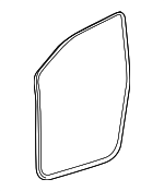 623120E010B0 - : Weatherstrip for Lexus: RX330, RX350 Image