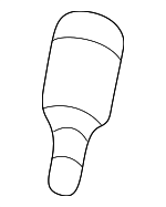 4B0955873 - Wiper &amp; Washer: Headlight Washer Hose Connector for Volkswagen Image