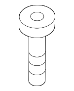 N90824902 - Body: Bumper Splash Shield Screw for Audi Image