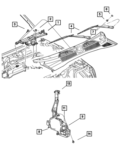 Windshield Wiper and Washer Systems for 2002 Jeep Liberty #0