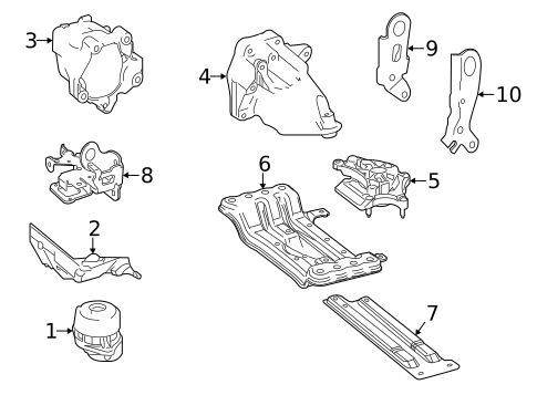 Manual Transmission Components for 2016 Mercedes-Benz E250 #0