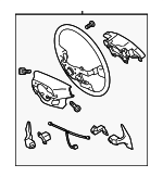 4510053400C1 - Steering: Steering Wheel for Lexus: IS F Image