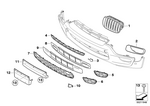 51118038265 - : Grid, Center for BMW Image