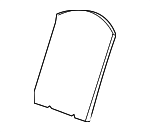 23415025 - : Part# 23415025 Front Seat Back Comfort Pad for Cadillac: CT6 Image