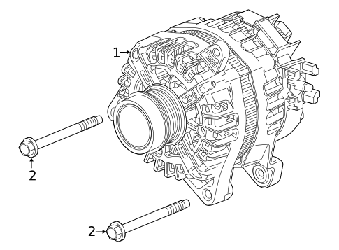 Alternator for 2020 Buick Encore GX #1