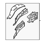 641001PA0A - Body: Inner Panel Assembly for Nissan: NV1500, NV2500, NV3500 Image