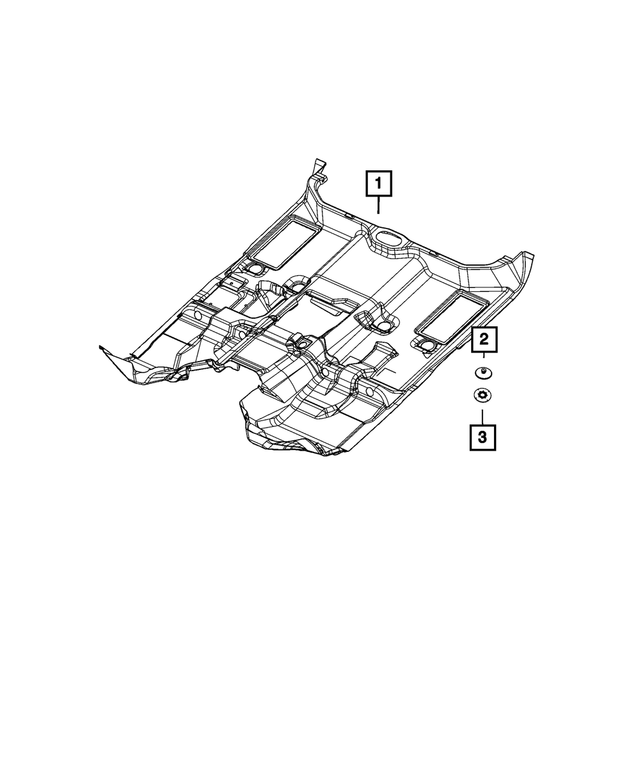 7SU45TX7AB - Interior Trim: Complete Floor Covering for Mopar Image