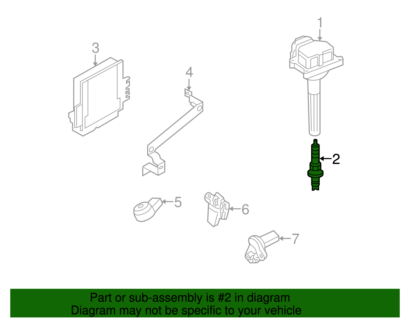 22401-5M015 - Spark Plug 2002-2010 Infiniti | INFINITI Parts