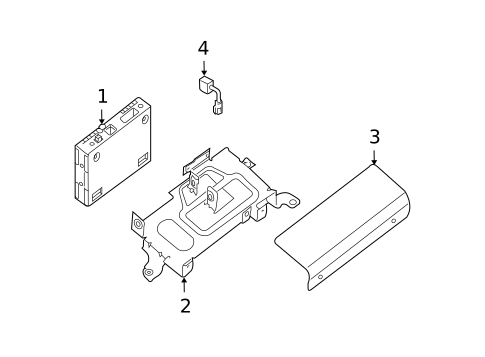 Communication System Components for 2015 Nissan Armada #0