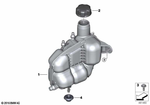 17138687503 - Radiator: Expansion Tank for BMW Image