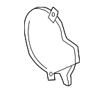 1636636170 - Cooling System: Motor Cover for Lexus: NX200t, NX300, NX300h Image