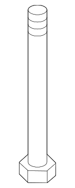 6506415AA - Body: Floor Jack Bolt for Chrysler: Sebring | Dodge: Stratus Image