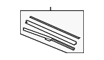 76630SLNA01 - : Wiper Blade for Honda: Fit Image