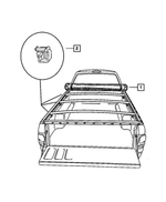 55364093AB - Mopar Accessories - Component Parts: Tonneau Clamp for Mopar Image image