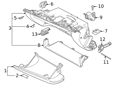 Glove Box for 2026 Volvo XC90 #0