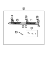 68199283AC - : Side Step, Left for Mopar Image