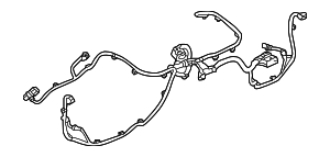 39133849 - : Part# 39133849 Chassis Rear Wiring Harness for Buick: Regal Sportback, Regal TourX Image