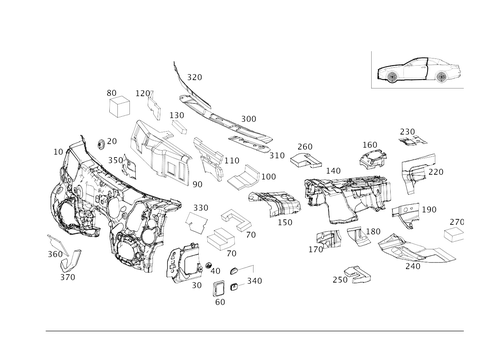Insulation in Passenger Compartment for 2022 Mercedes-Benz E53 AMG #0