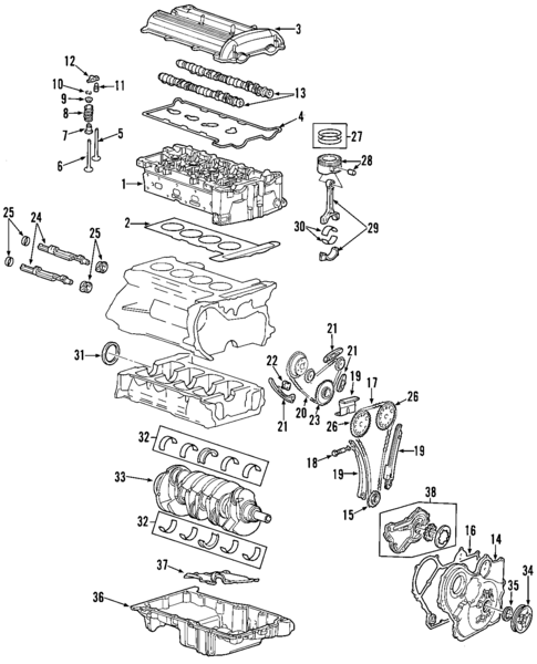 Engine for 2008 Saturn Vue #0