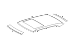 1406501309 - : Paneling, Roof for Mercedes-Benz Image