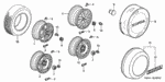 44729S5AA01 - Chassis: WEIGHT, BALANCE (35G) (PLOMBCO) for Honda Image