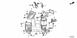 90015PT0J00 - Engine: BOLT-WASHER (8X14) for Honda Image