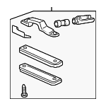 34100S04A01 - Electrical: License Lamp for Honda: Civic Image