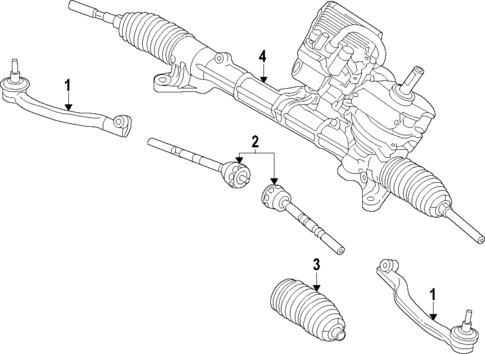 Steering Gear & Linkage for 2020 Mini Cooper Clubman #1