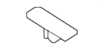 871143K000 - Body: Windshield Stopper for Hyundai Image